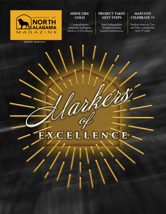 cover of una spring 2024 magazine