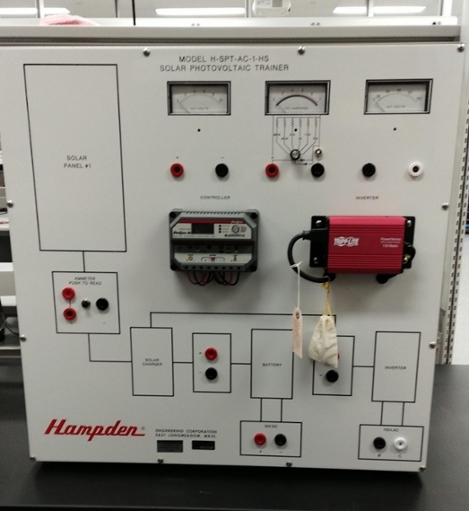 Table Top Solar Photovoltaic Trainer